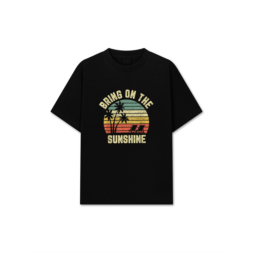 Vintage Bring On The Sunshine Shirt Summer Beach T-Shirt T-Shirt
