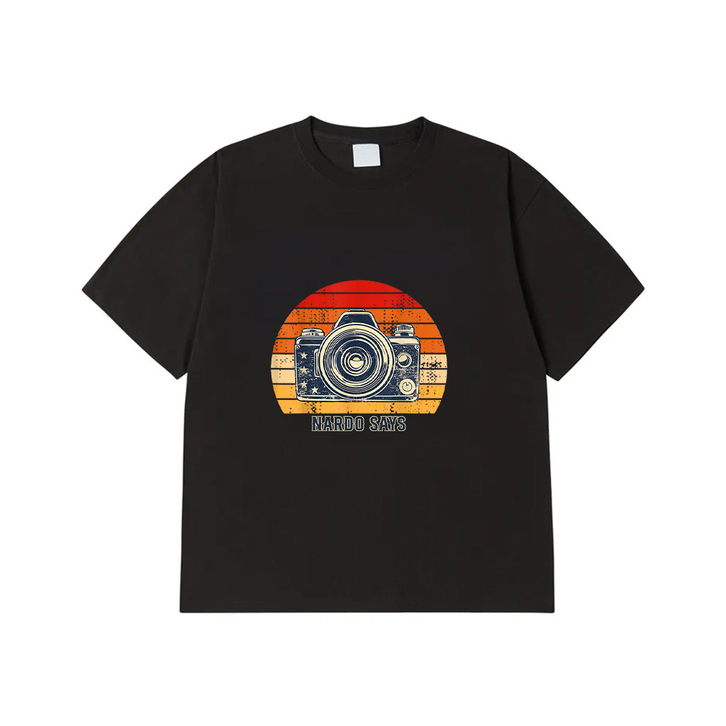 Vintage Camera Lover Retro Photography Day T-Shirt
