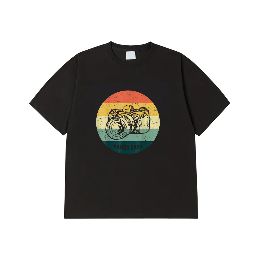 Vintage Camera Photographer Photography Retro Style Camera T-Shirt