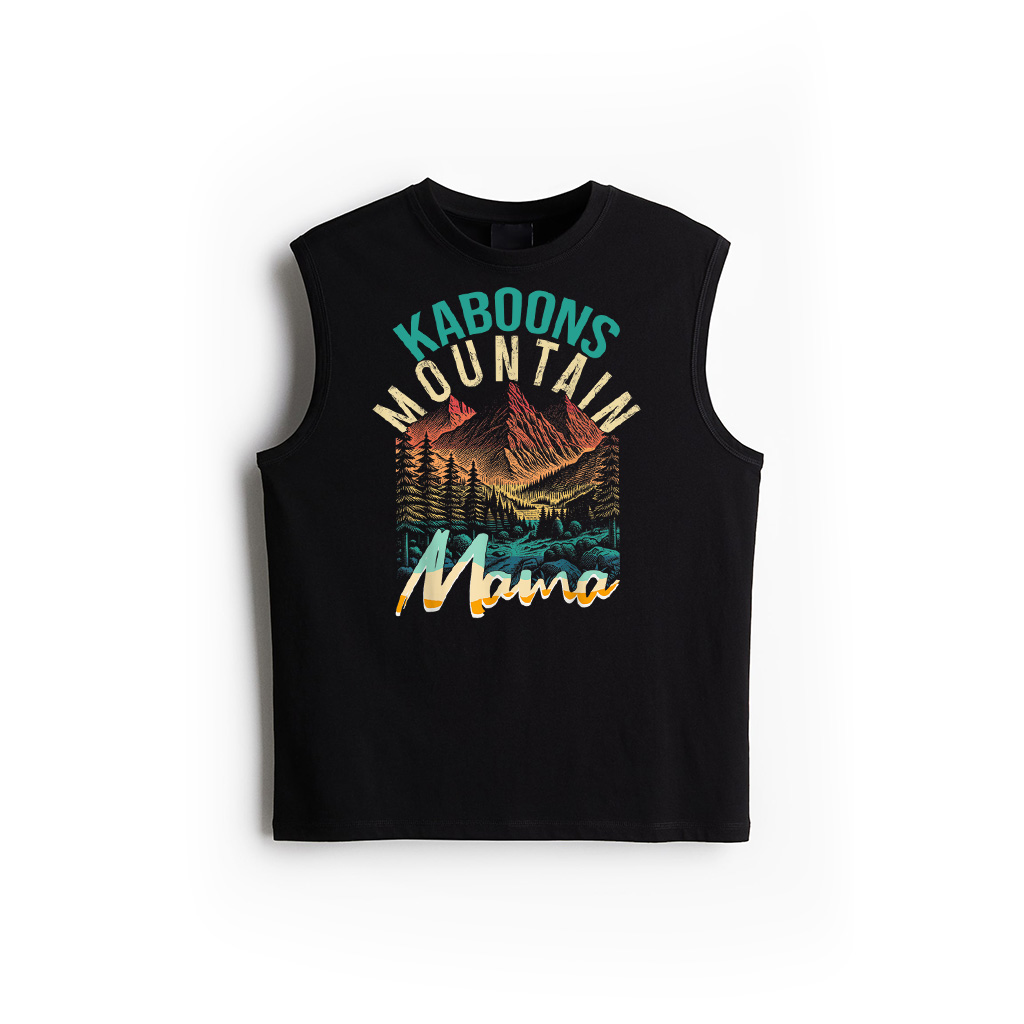 Vintage Camping Hiking Mountain Mama Retro Adventure Tank Top