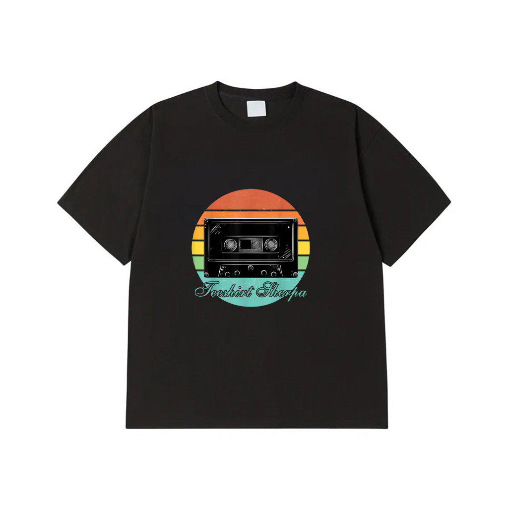 Vintage Cassette Tape Retro Mixtapes Retro 80S 90S Cassette T-Shirt