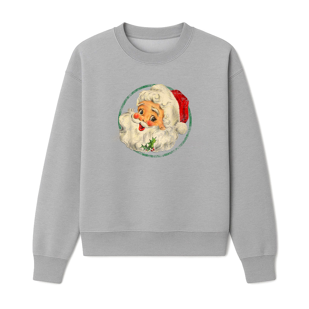 Vintage Christmas Santa Claus Face Old Fashioned Sweatshirts 06-10-2025