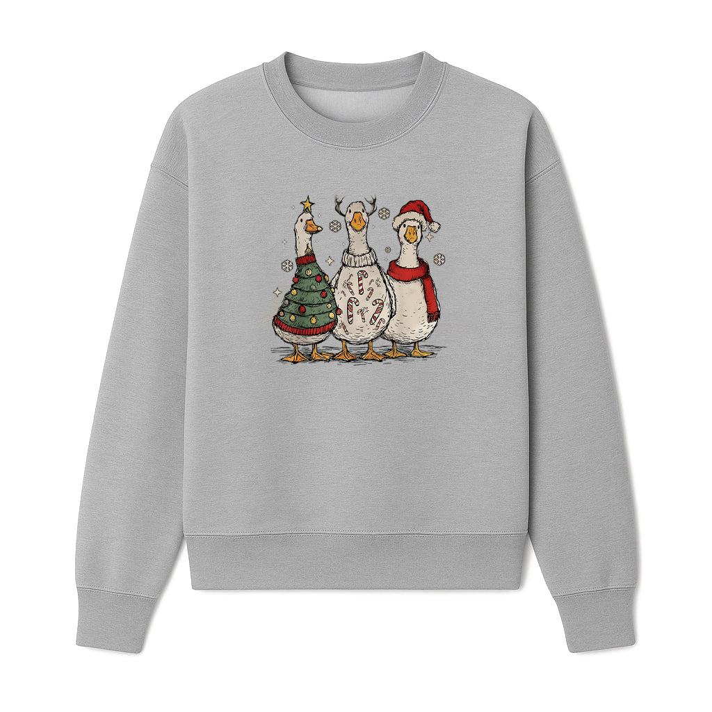 Vintage Christmas Silly Goose Santa Sweatshirts 06-10-2025