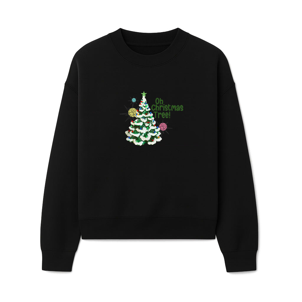 Vintage Christmas Tree, Light Up Tree Sweatshirts 06-10-2025
