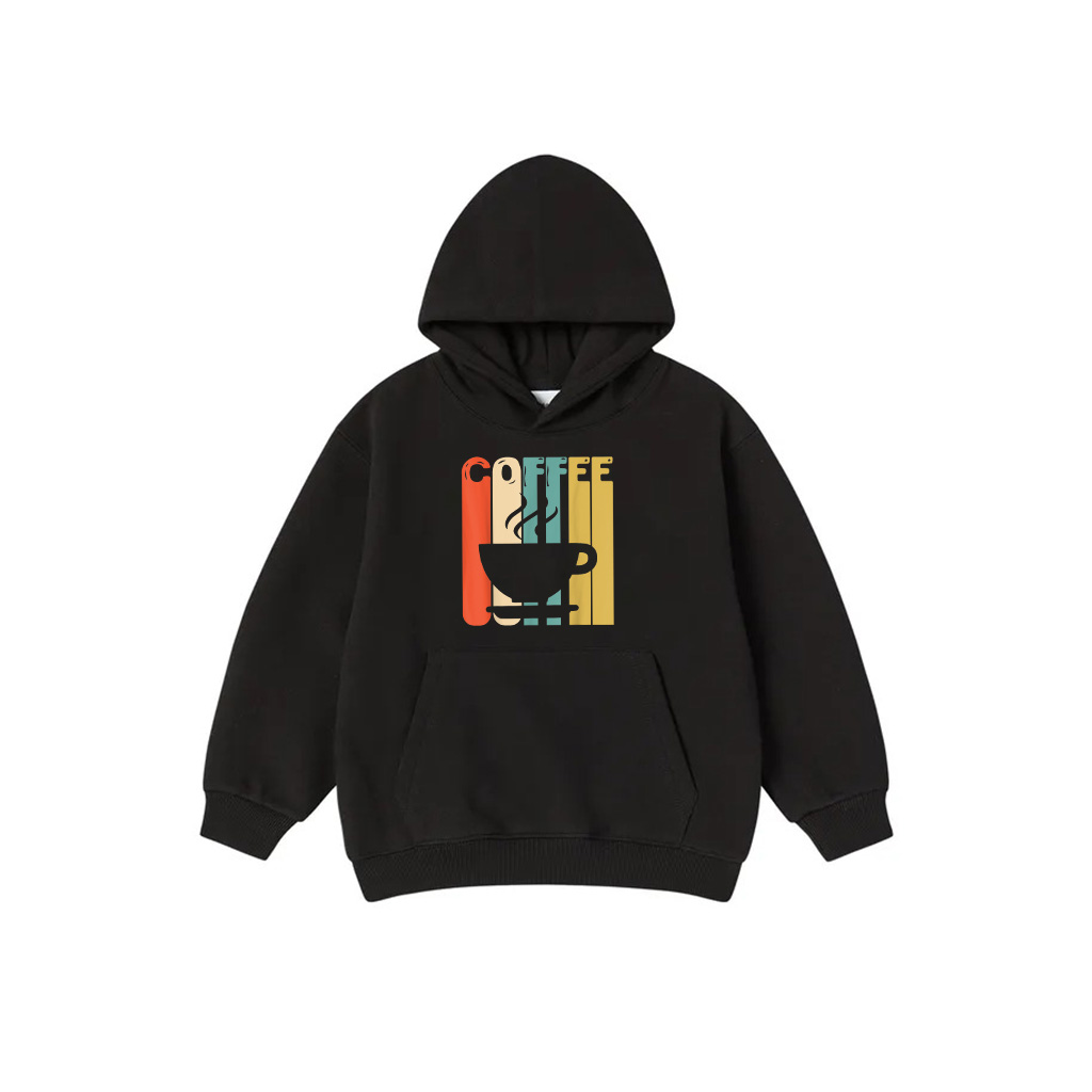 Vintage Coffee Graphic 70S Retro Art Hoodie