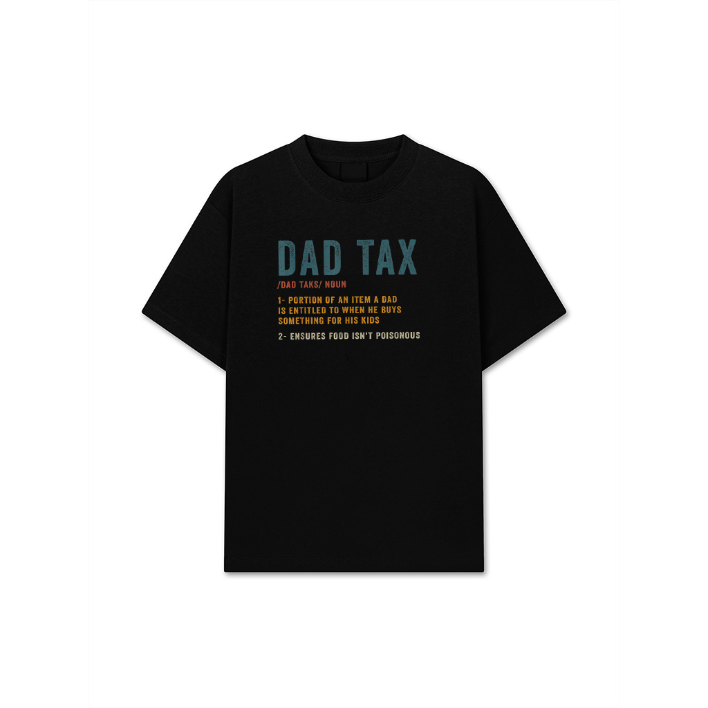 Vintage Dad Tax Definition Men Funny Father's Day T-Shirt
