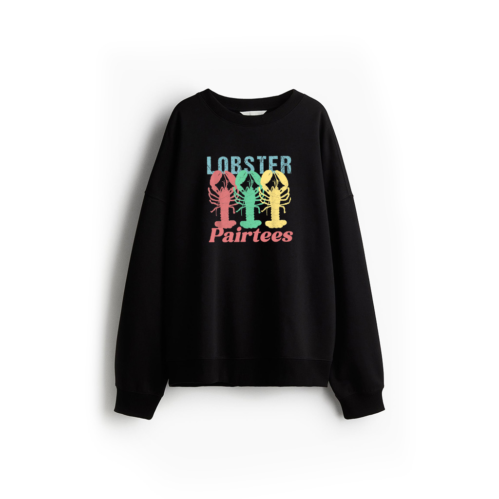 Vintage Distressed Retro Lobster Sweatshirt