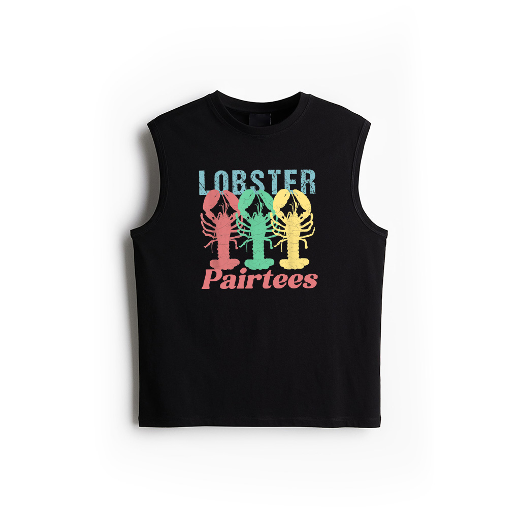 Vintage Distressed Retro Lobster Tank Top