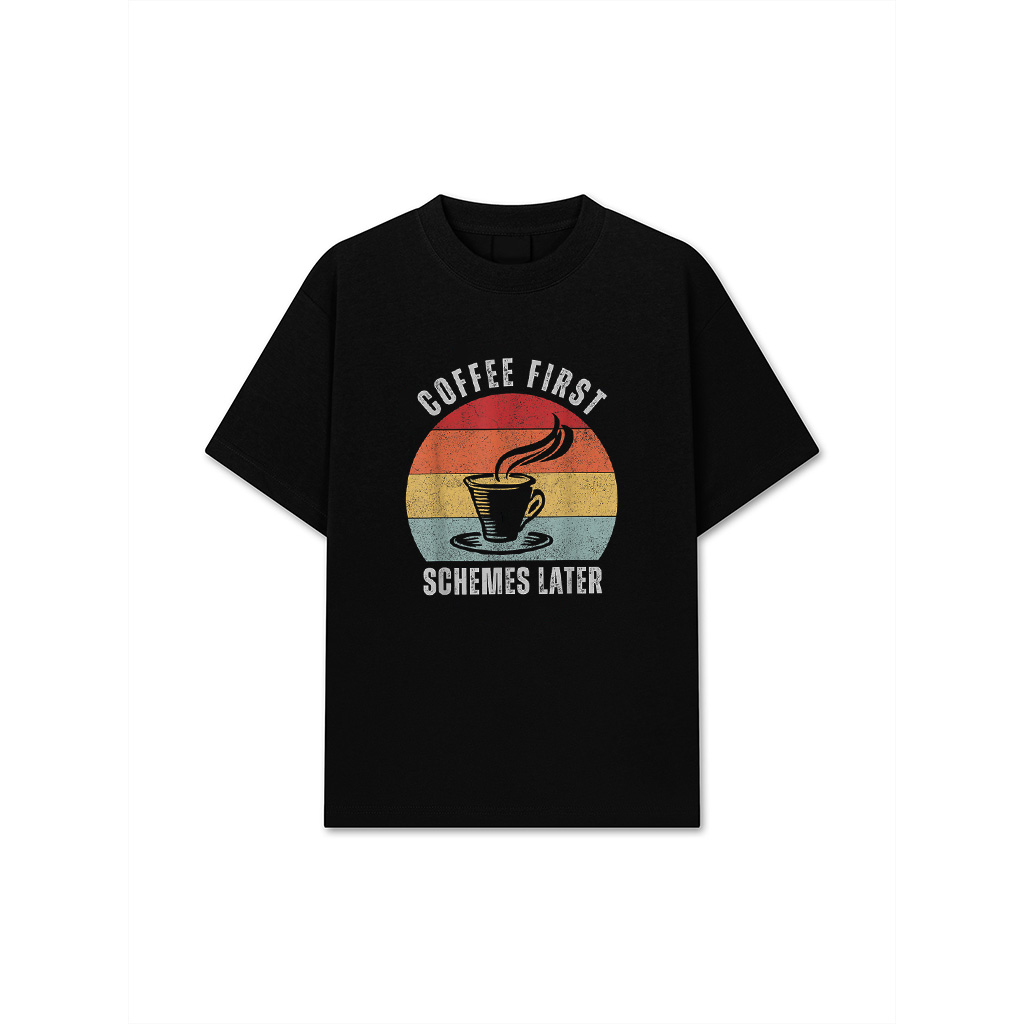 Vintage Espresso Coffee Lover Cafe Retro Morning Humor T-Shirt