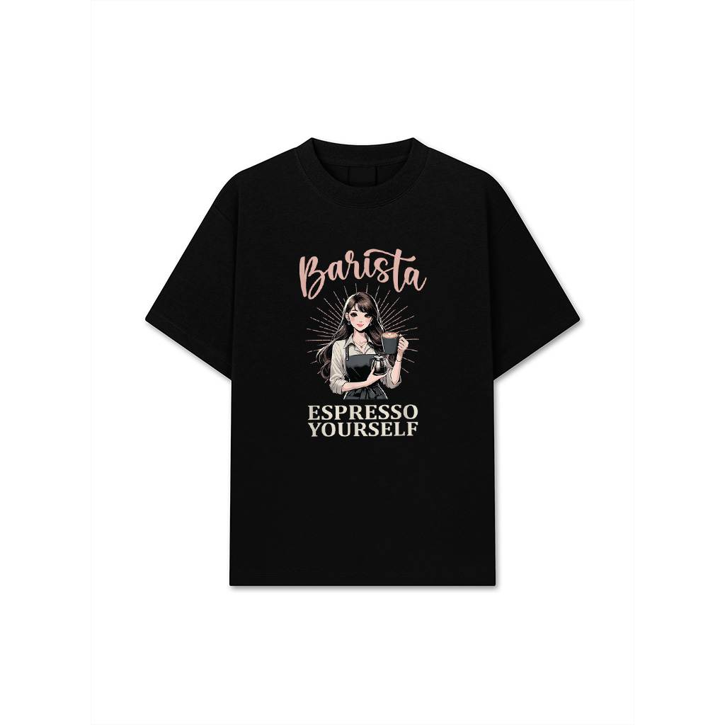Vintage Espresso Yourself Barista Coffee Lover Classic T-Shirt