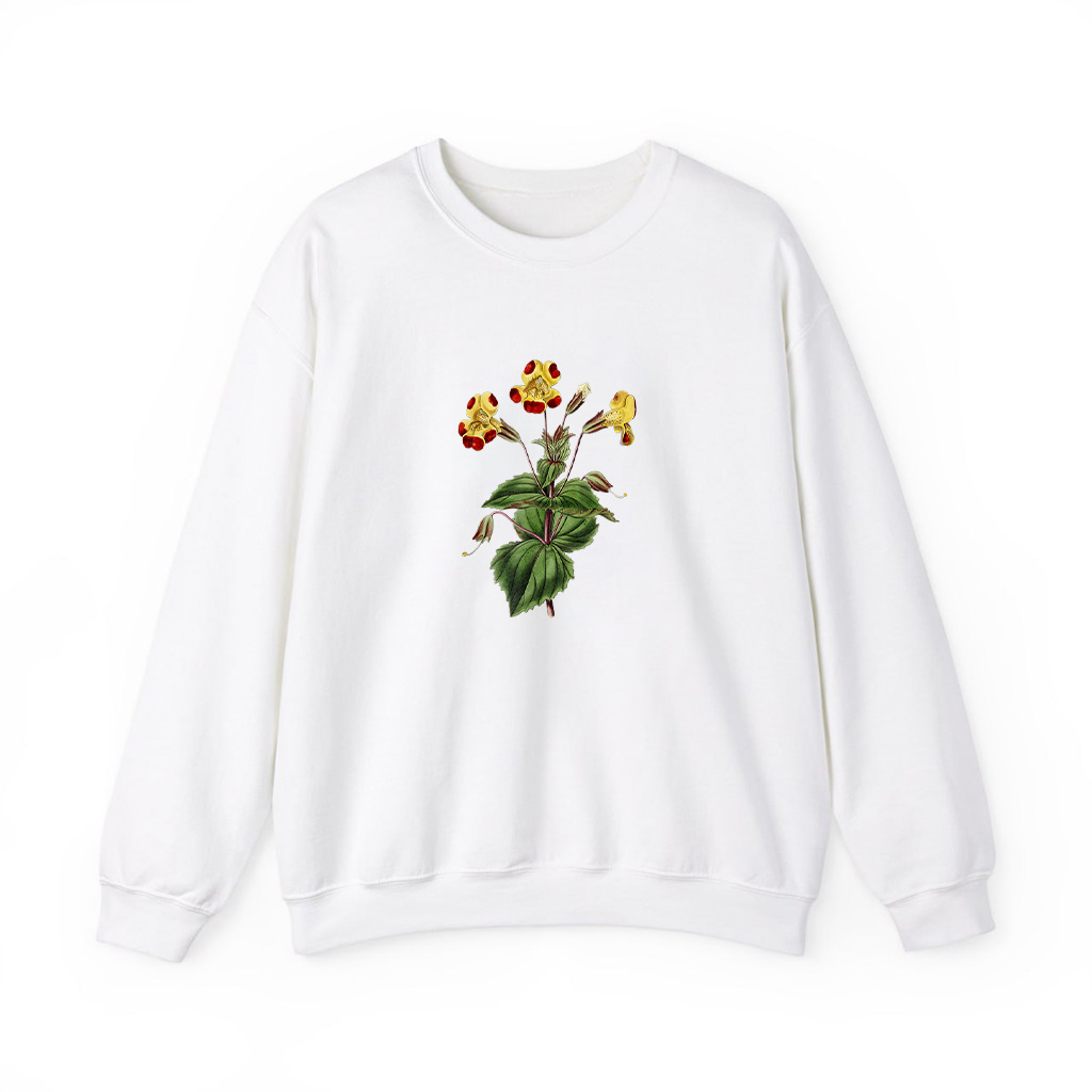 Vintage Flower Botanical Floral Sweatshirts