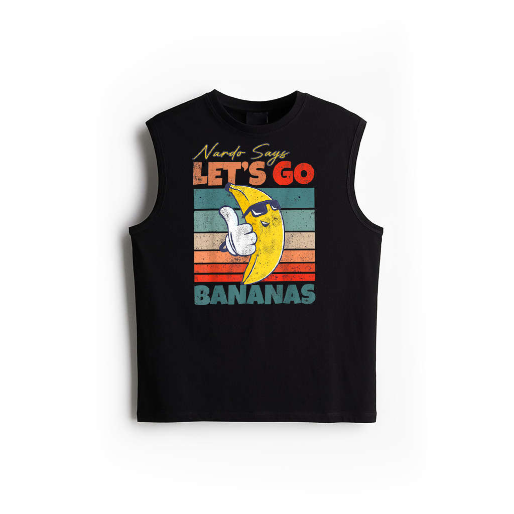 Vintage Funny Banana Meme Let Us Go Banana Cool Bananas Tank Top