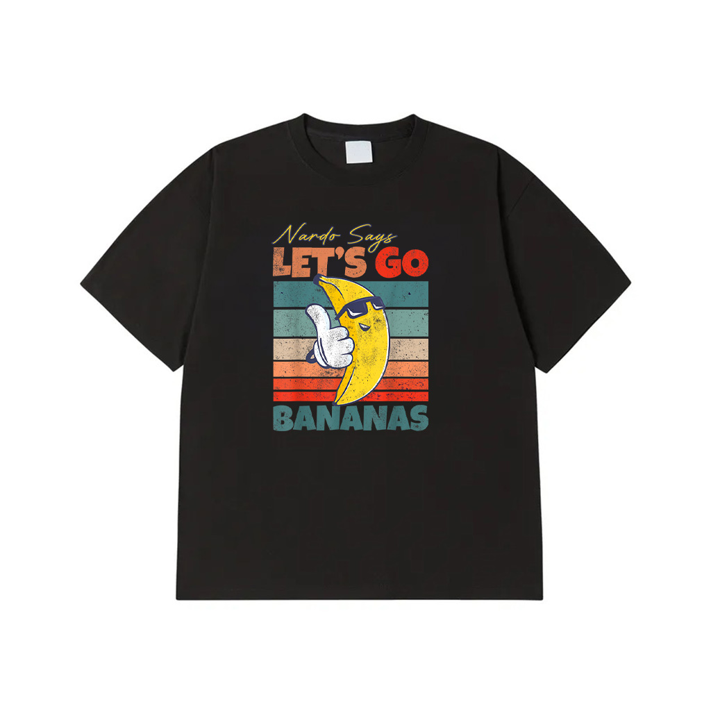 Vintage Funny Banana Meme Let Us Go Banana Cool Bananas T-Shirt