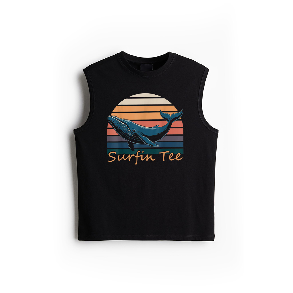 Vintage Humpback Whale Tank Top