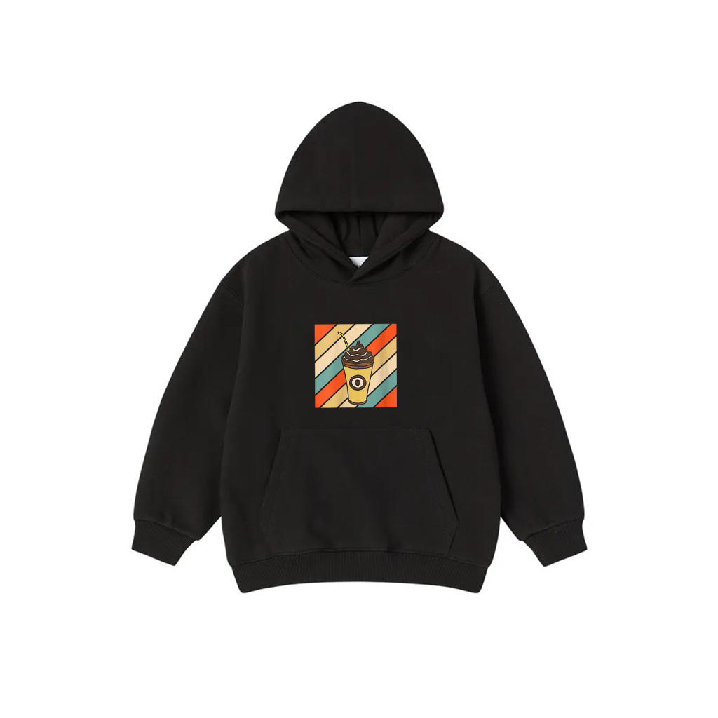 Vintage Iced Coffee Retro Espresso Hoodie