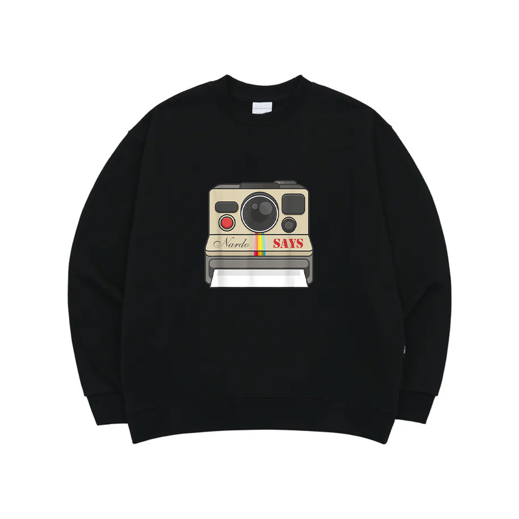 Vintage Instant Camera 80S Style Sweatshirt