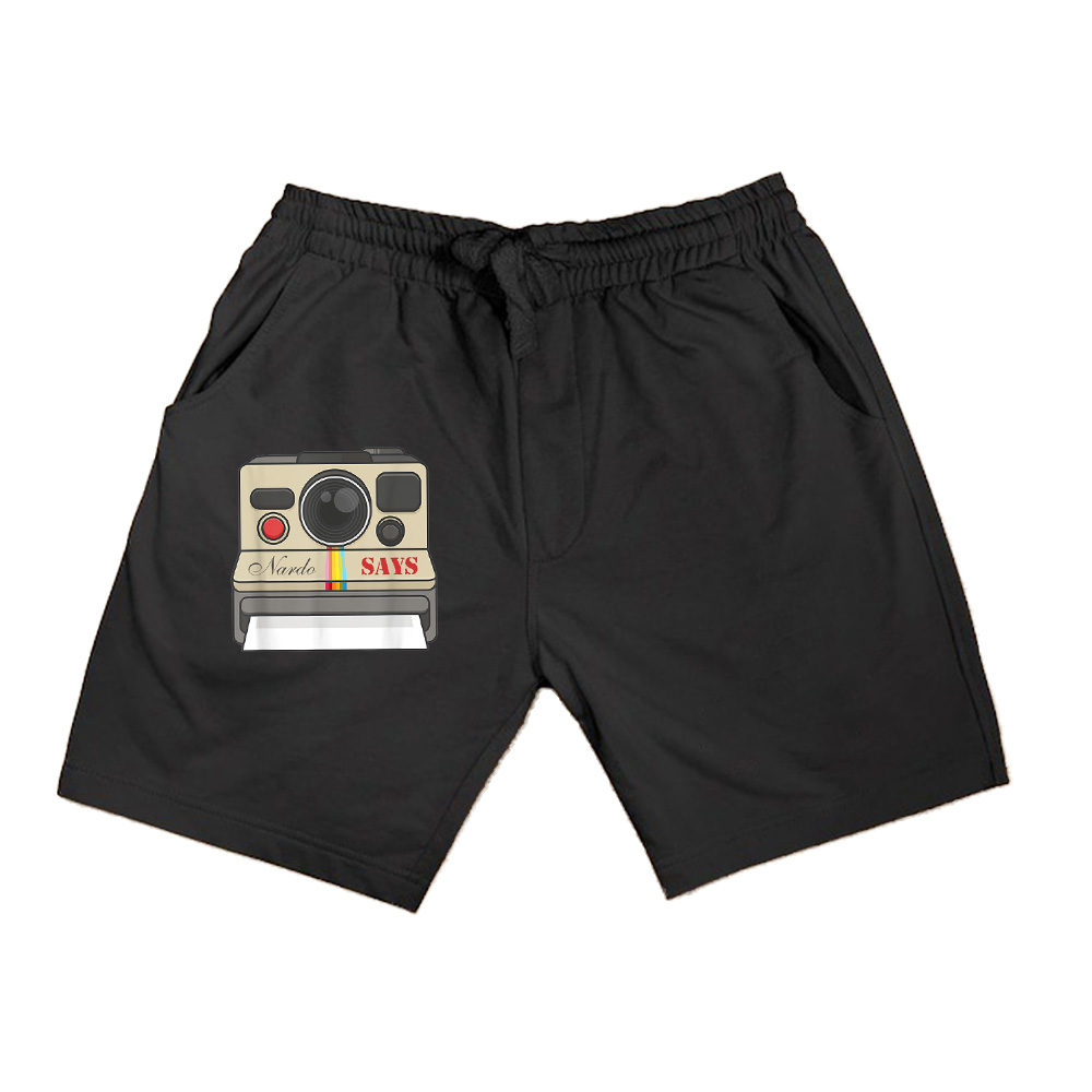 Vintage Instant Camera 80S Style Shorts