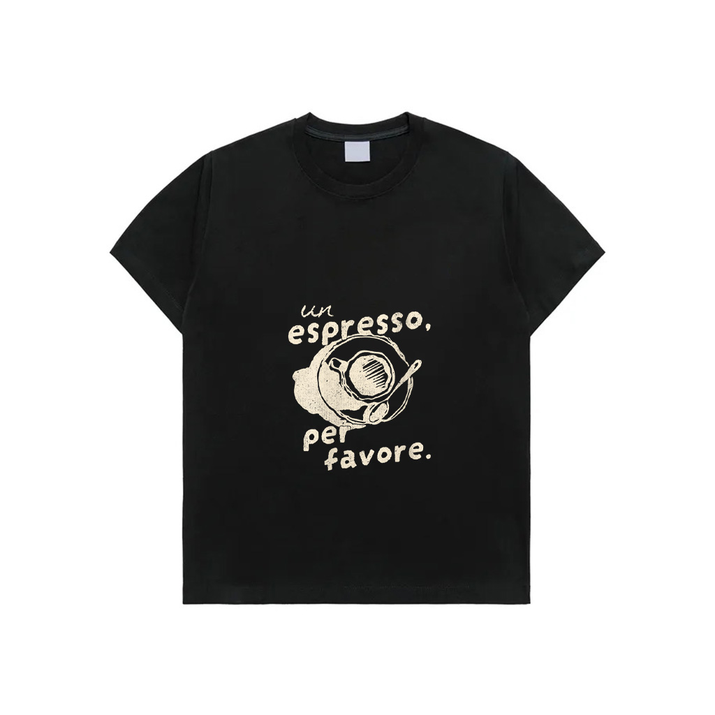 Vintage Italy Espresso Coffee Italian Cafe T-Shirt