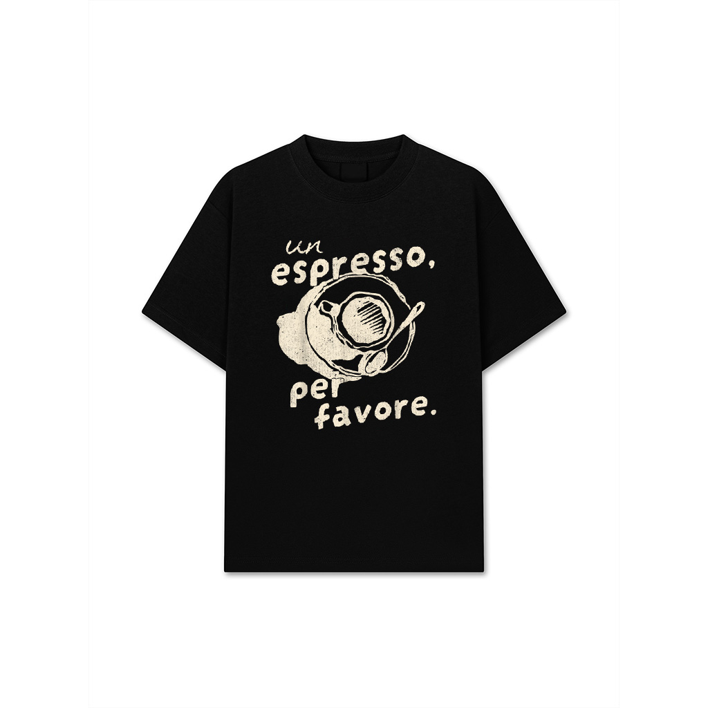 Vintage Italy Espresso Coffee Italian Cafe T-Shirt
