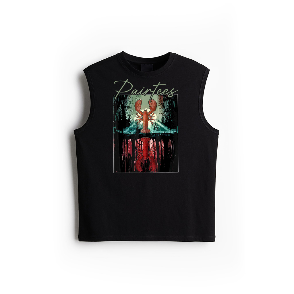 Vintage Jungle Aesthetic Lobster Tank Top