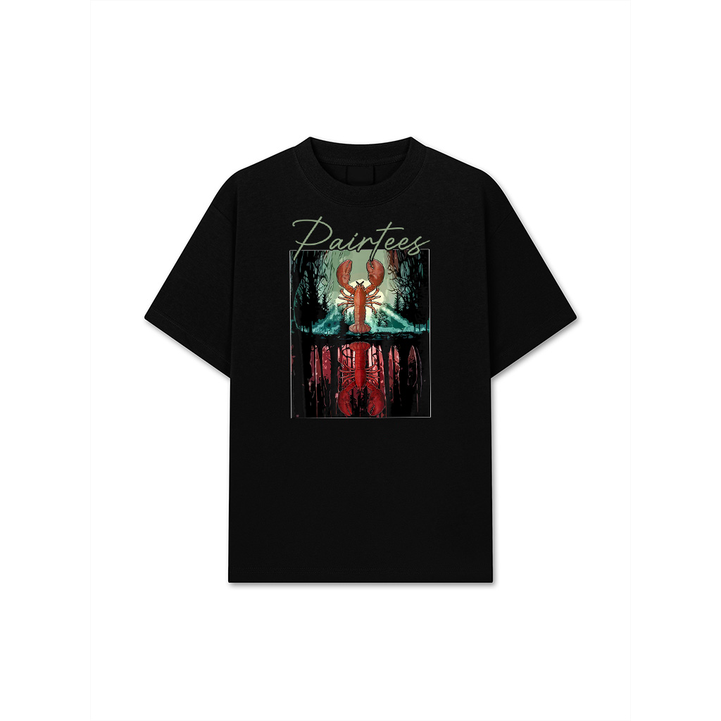 Vintage Jungle Aesthetic Lobster T-Shirt