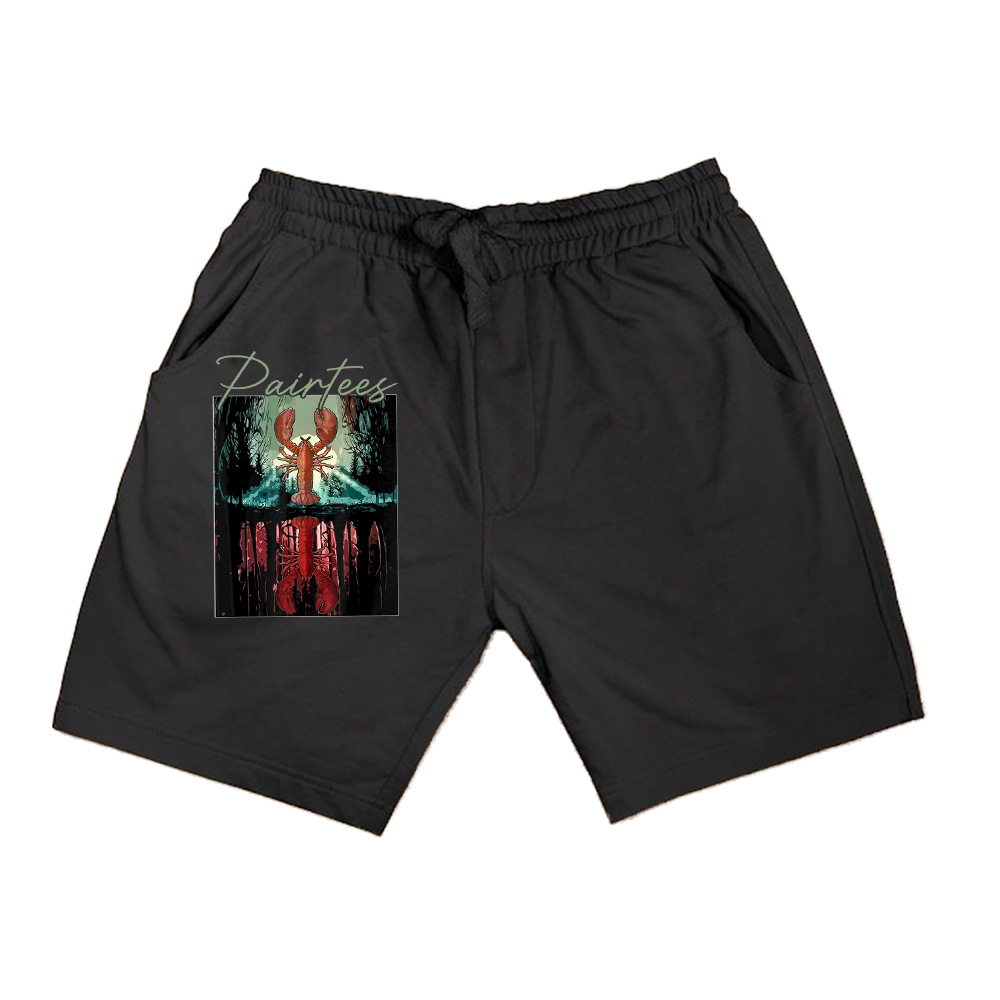 Vintage Jungle Aesthetic Lobster Shorts