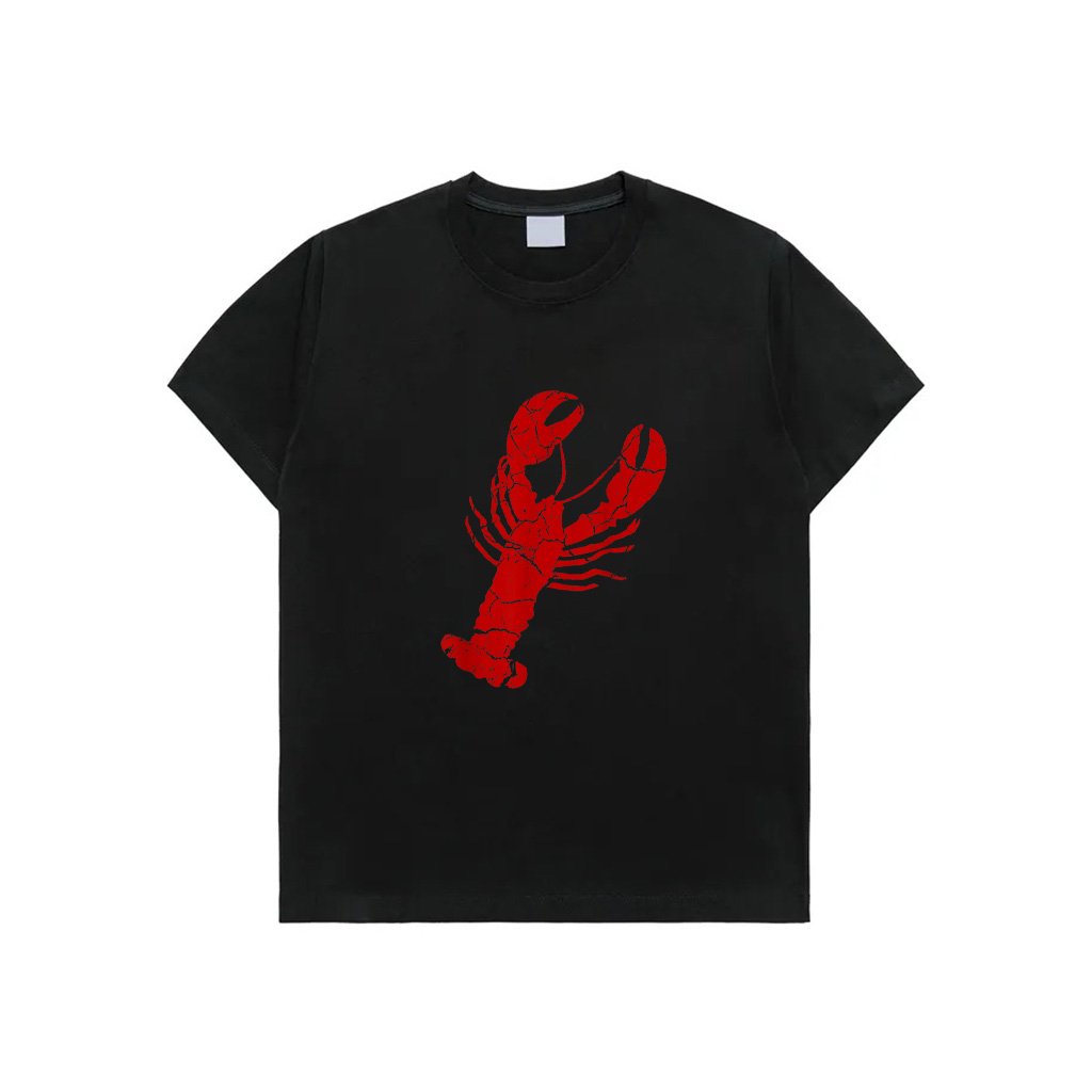 Vintage Lobster PrinT-Shirt Red Lobster T-Shirt T-Shirt