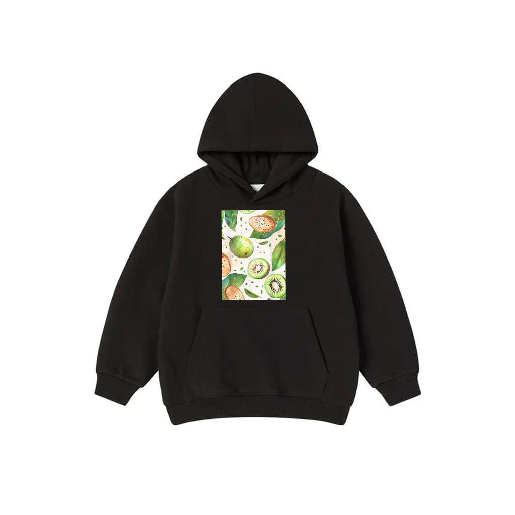 Vintage Pattern Art Kiwi Fruit Hoodie