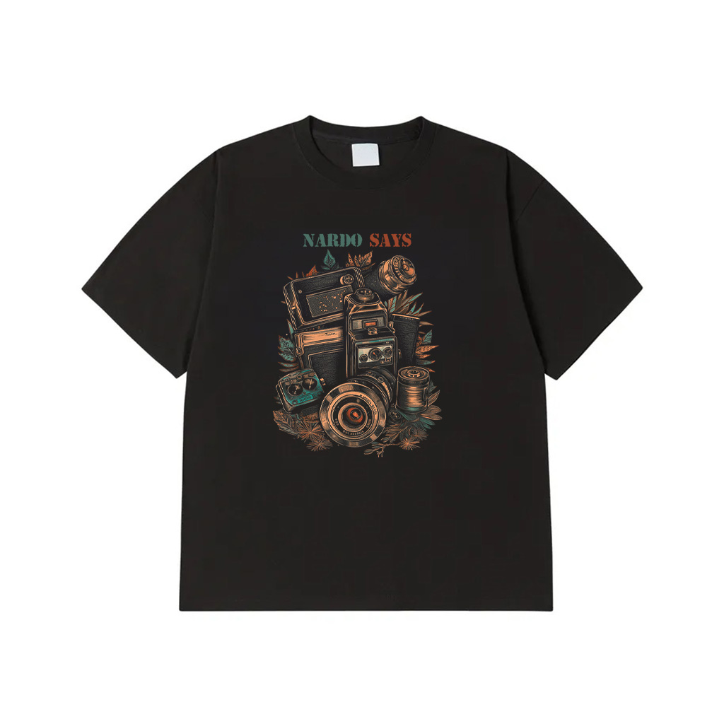 Vintage Photography Photgrapher Camera Graphic Tees T-Shirt