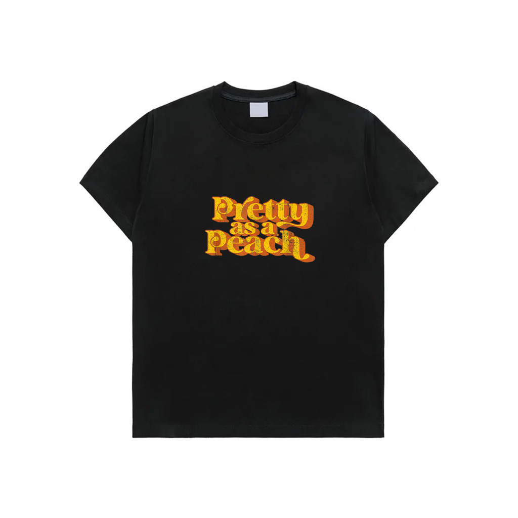 Vintage Pretty As A Peach Funny Country Saying Retro 70'S T-Shirt