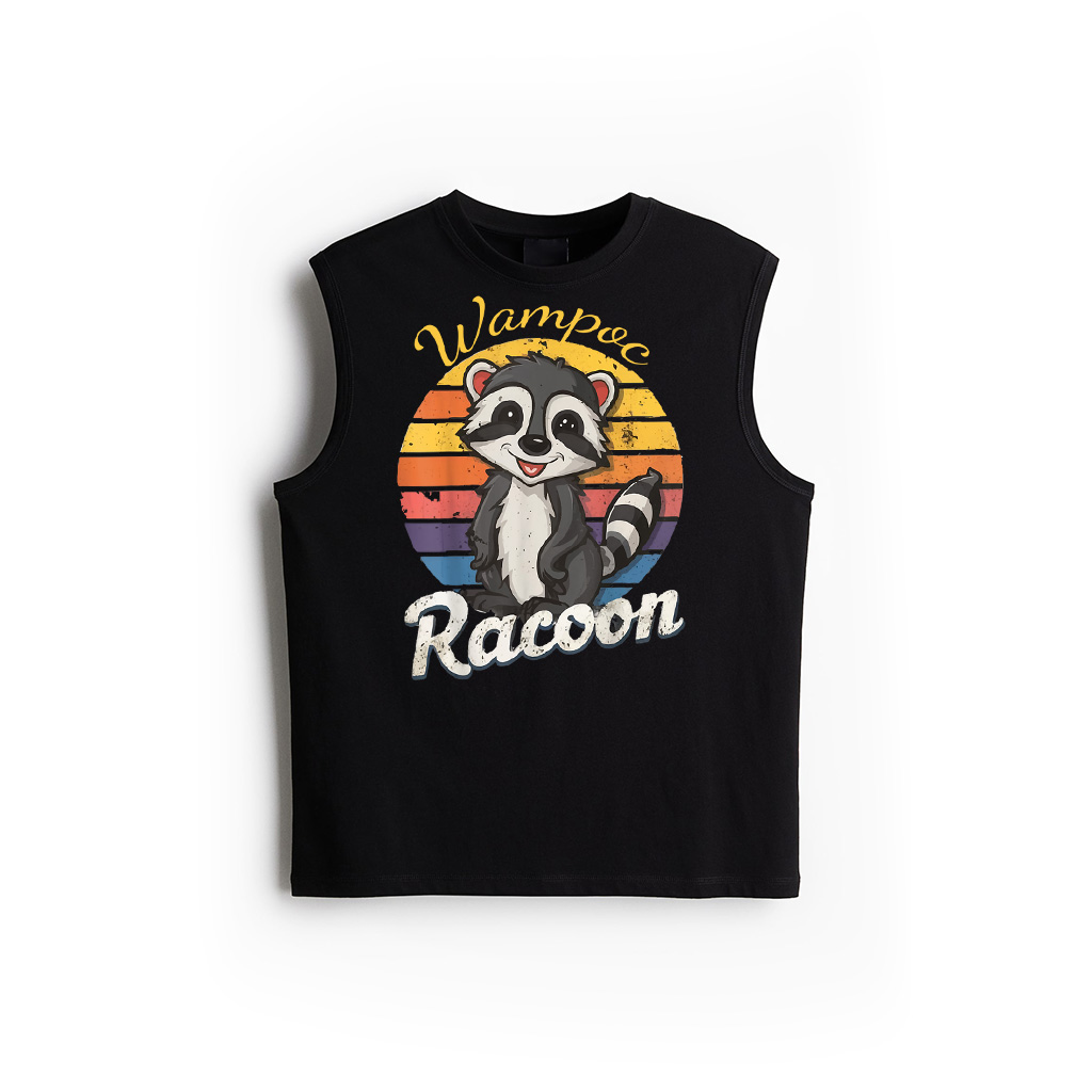 Vintage Raccoon Vintage Retro Funny Racoon Lovers Tank Top