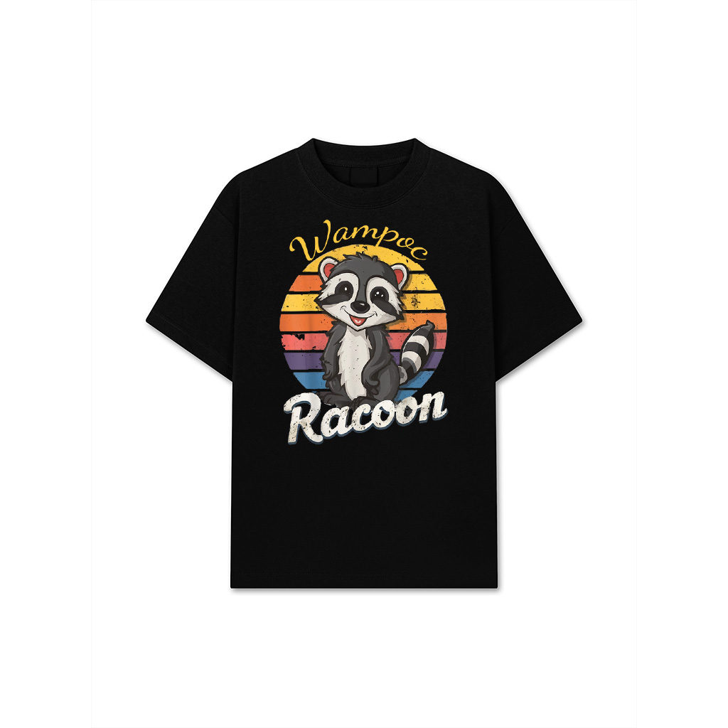 Vintage Raccoon Vintage Retro Funny Racoon Lovers T-Shirt