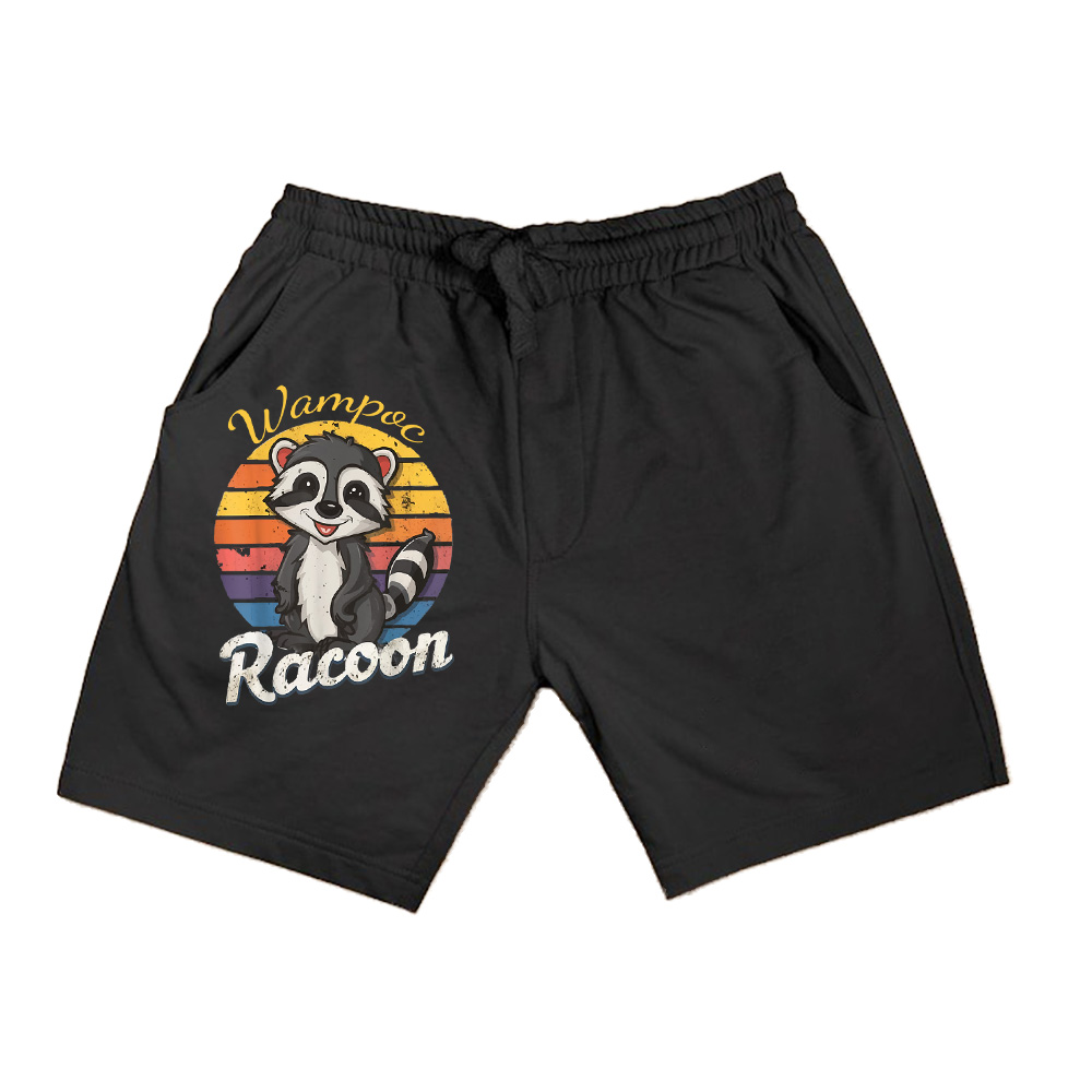 Vintage Raccoon Vintage Retro Funny Racoon Lovers Shorts