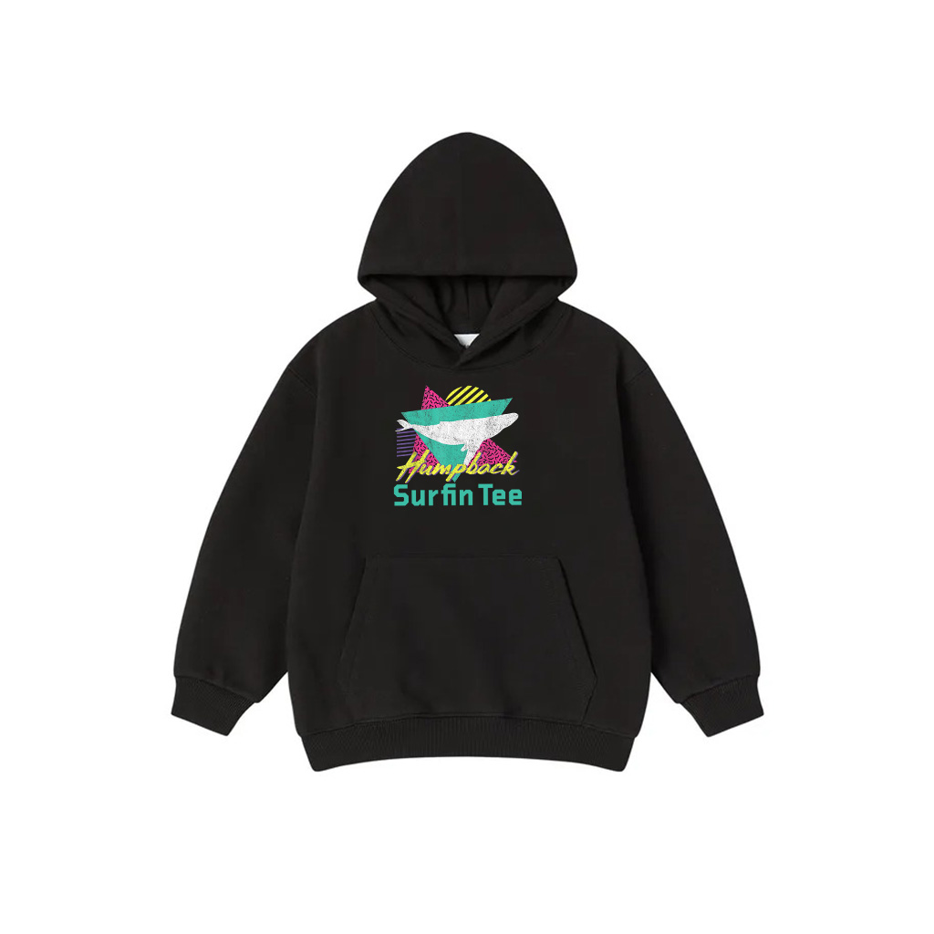 Vintage Retro 80S Or 90S Humpback Whale Hoodie