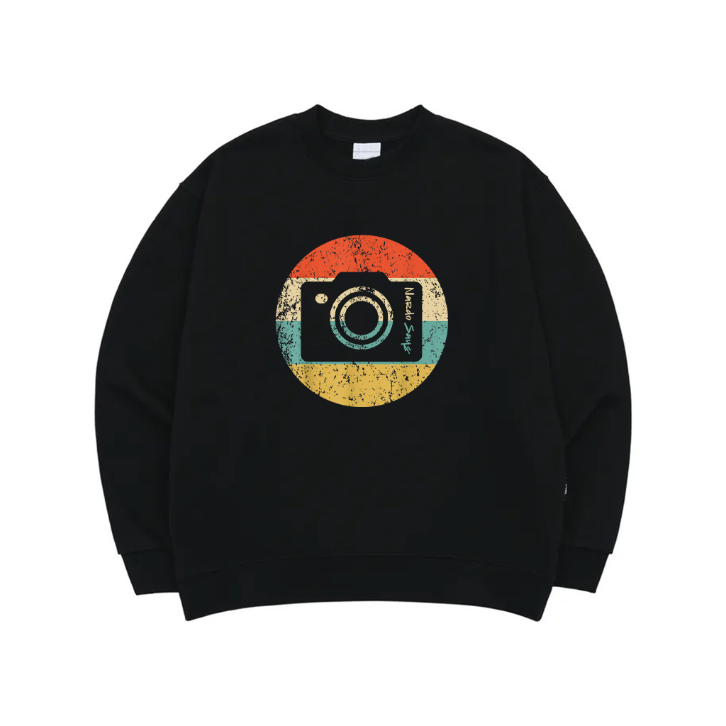 Vintage Retro Camera Sweatshirt