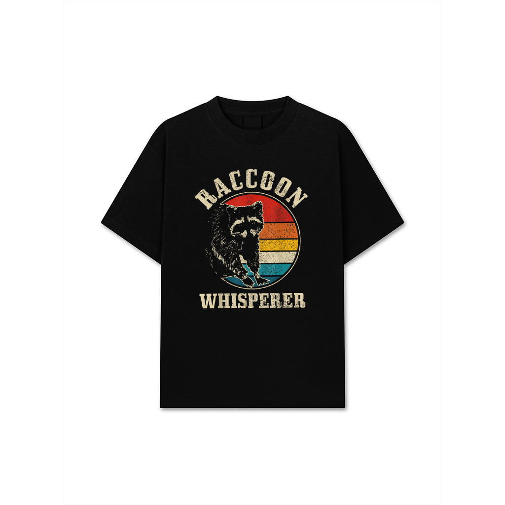 Vintage Retro Raccoon Street Cat T-Shirt