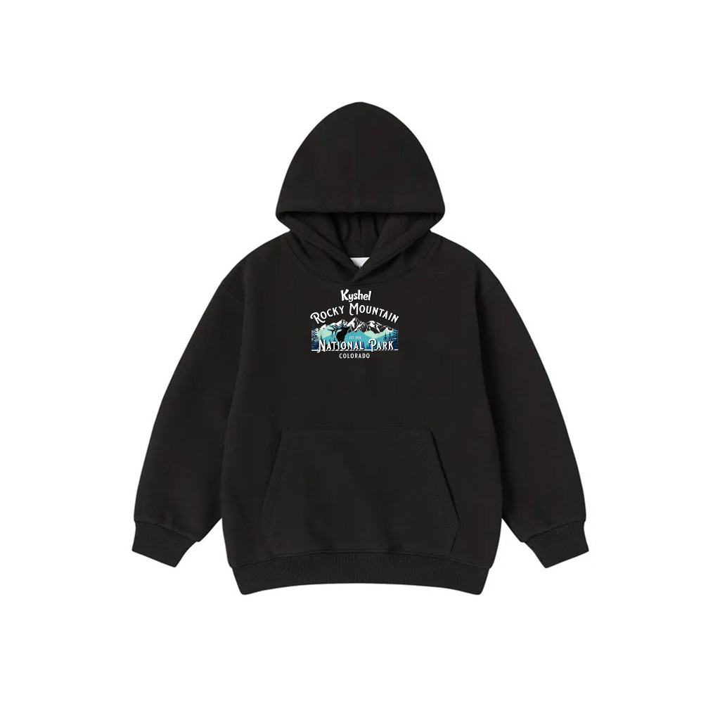 Vintage Rocky Mountain National Park Colorado Souvenir Hoodie