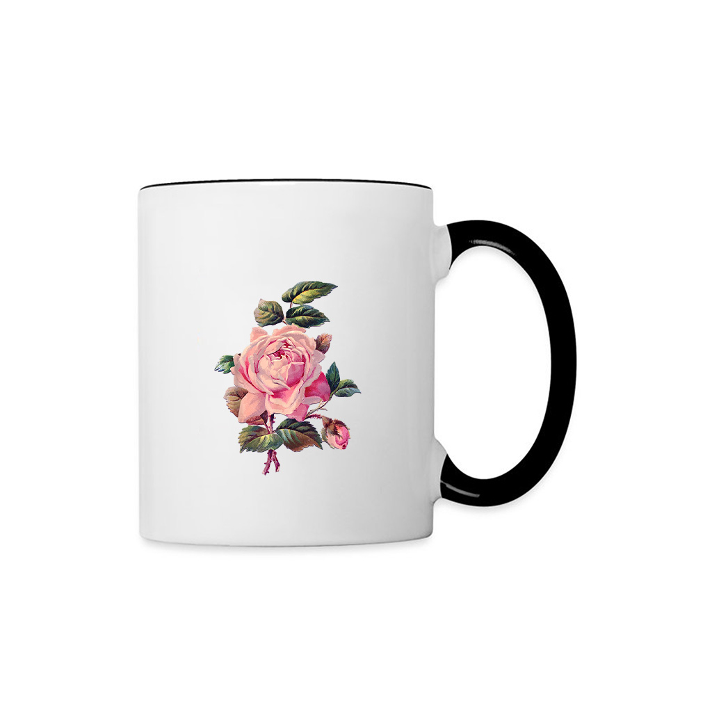 Vintage Roses Cool Graphic Flowers Floral Bouquet Mug