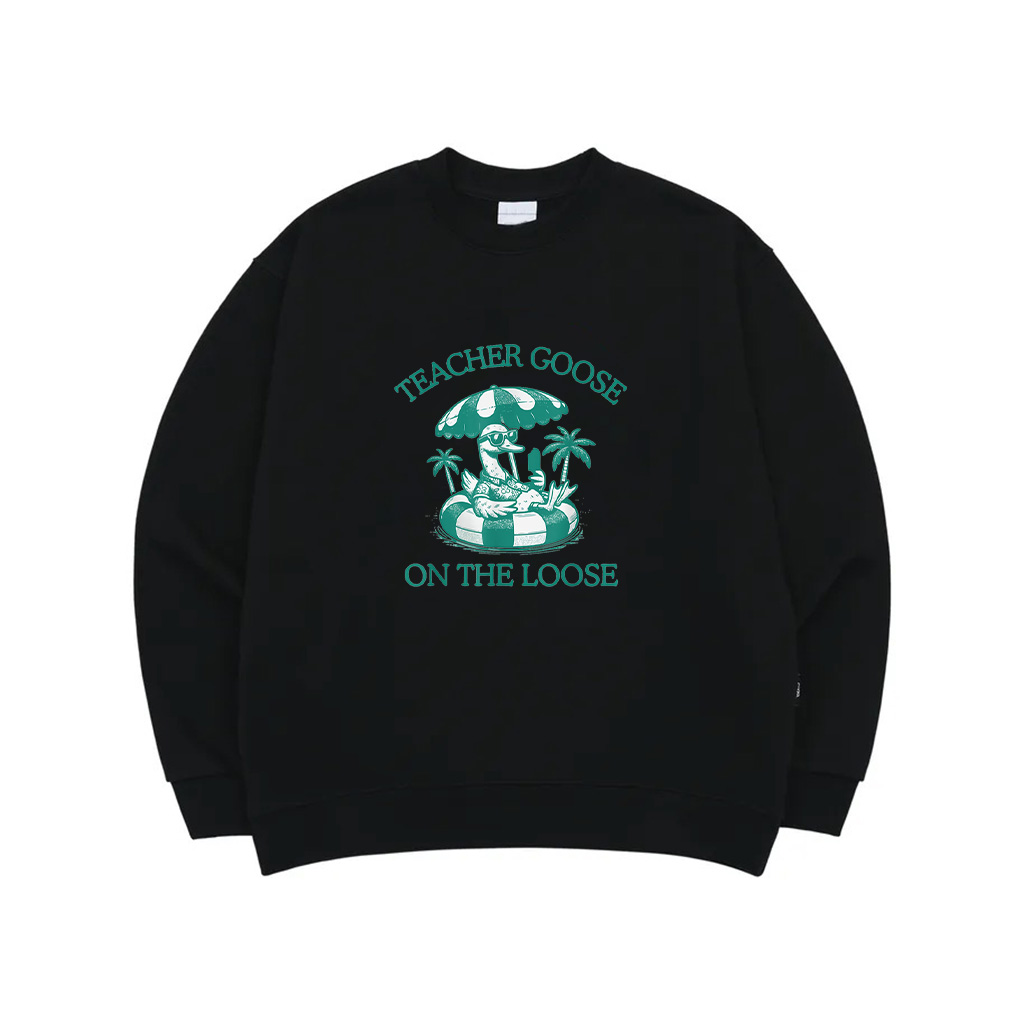 Vintage Silly Goose Last Day Of School Teacher Summer Break Sweatshirt