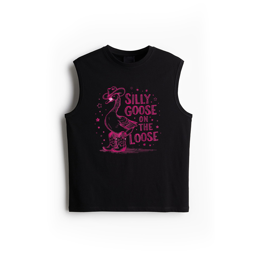 Vintage Silly Goose On The Loose Tank Top