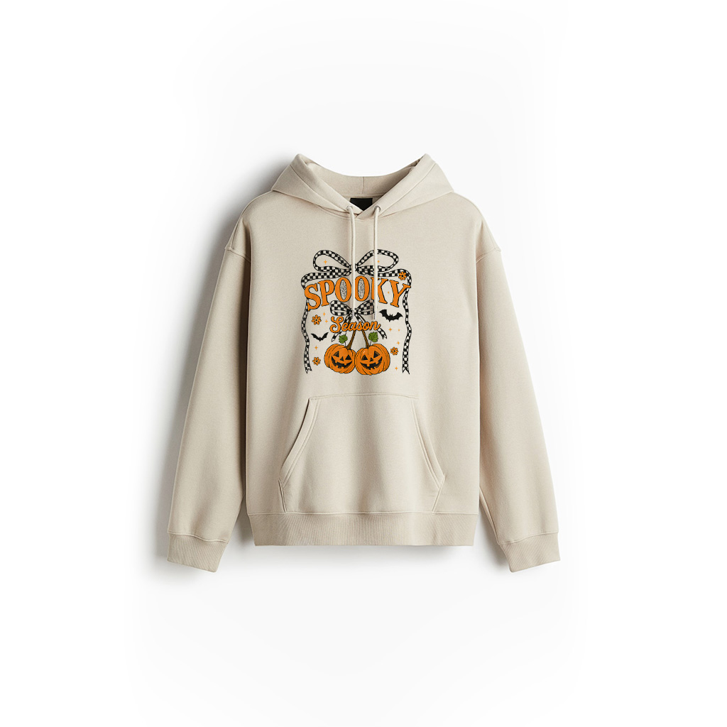 Vintage Spooky Season Pumpkin Halloween Costume Hoodie
