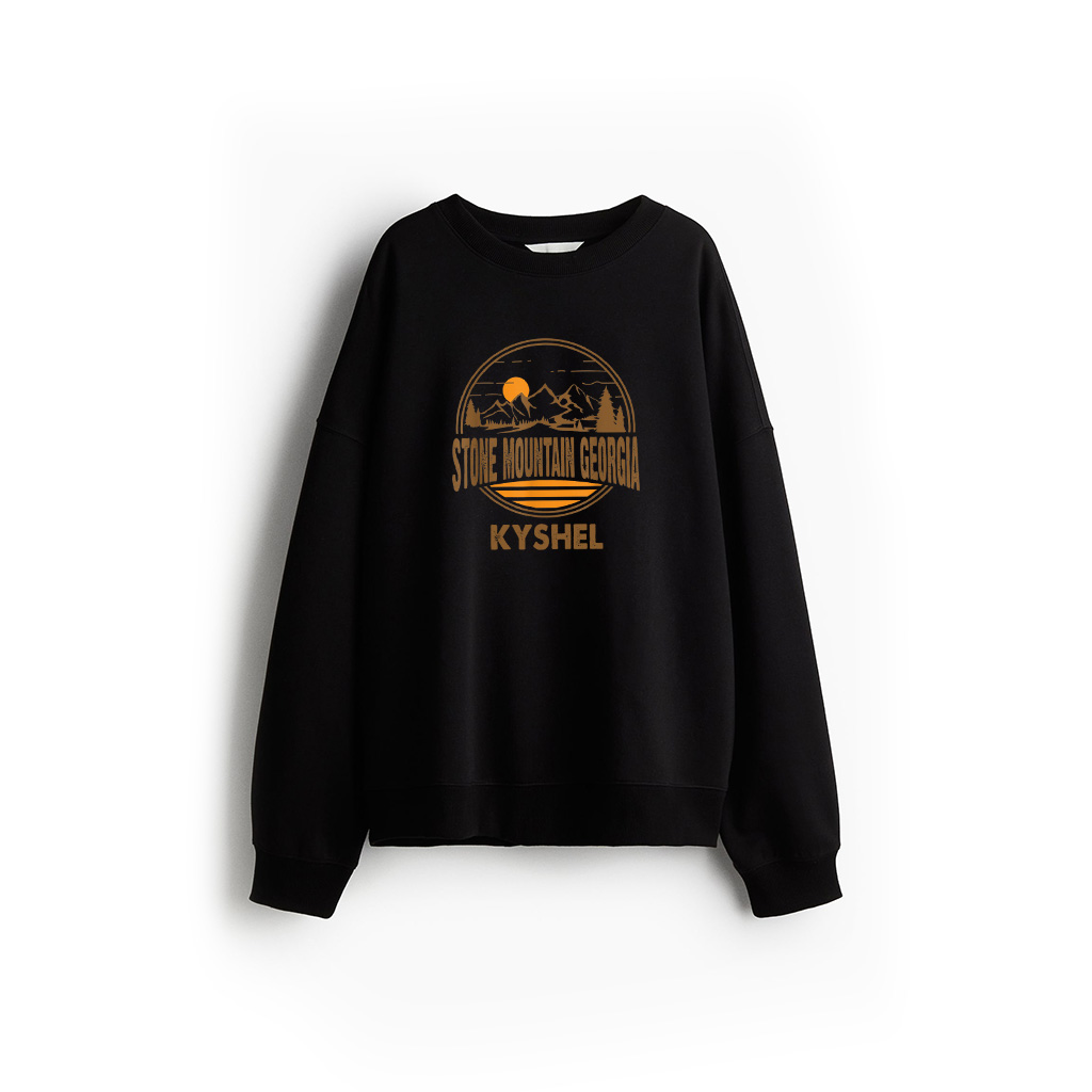Vintage Stone Mountain, Georgia GA Home State Gift Sweatshirt