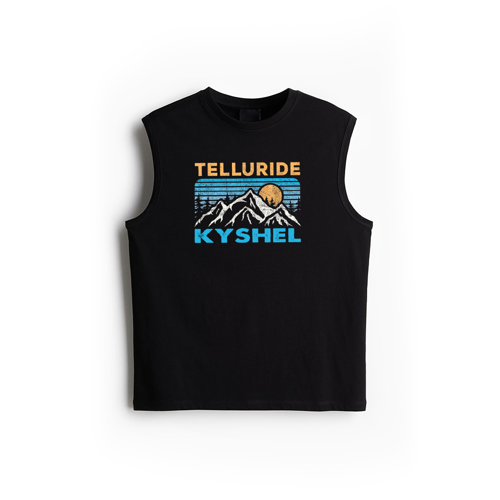 Vintage Telluride Colorado Souvenir Retro Throwback Mountain Tank Top