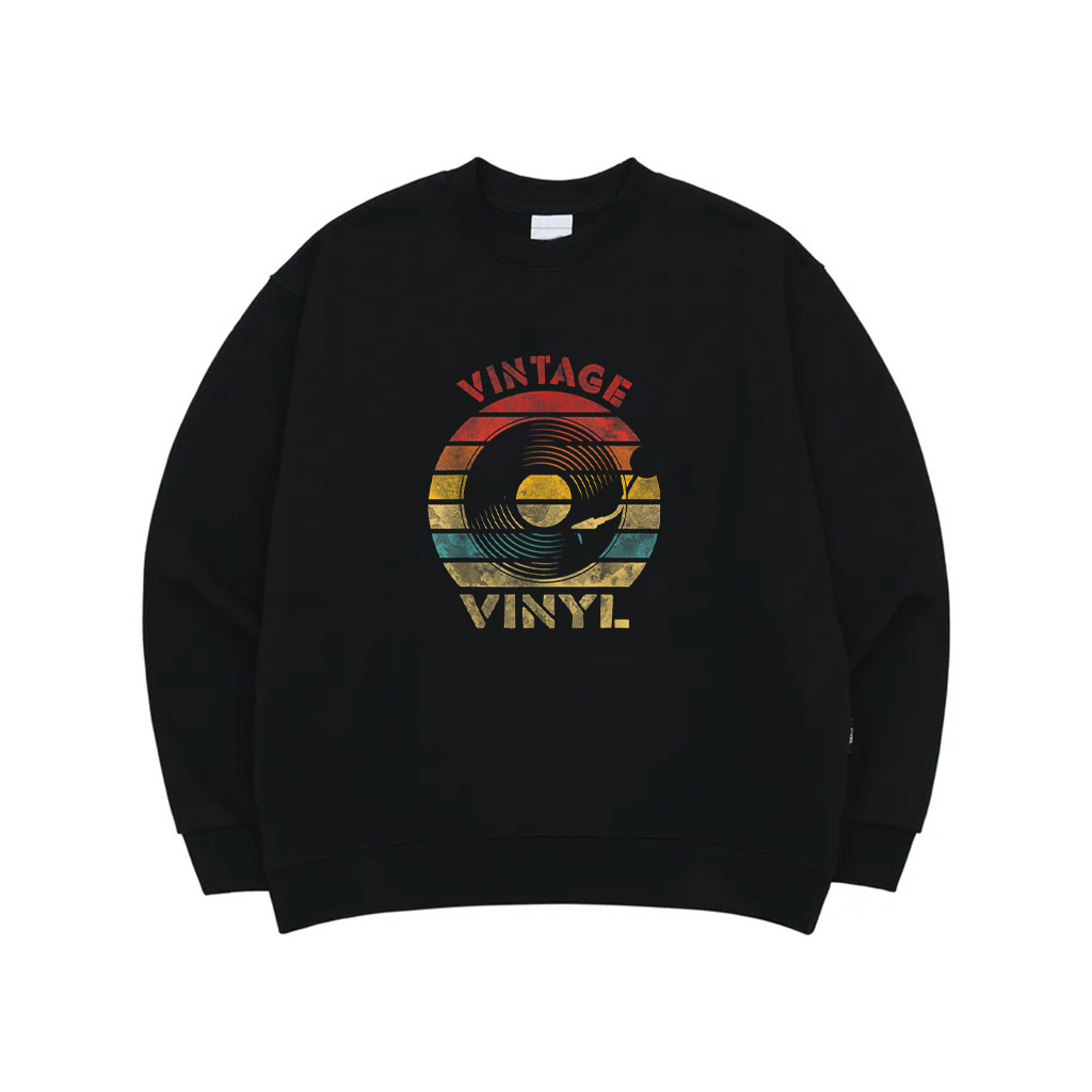 Vintage Vinyl Retro Record Vintage Music Sweatshirt