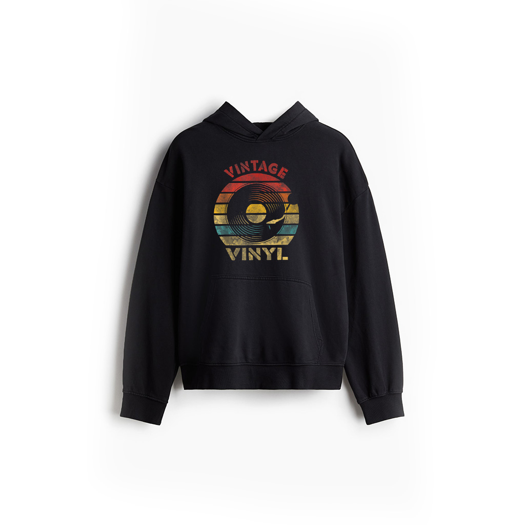 Vintage Vinyl Retro Record Vintage Music Hoodie