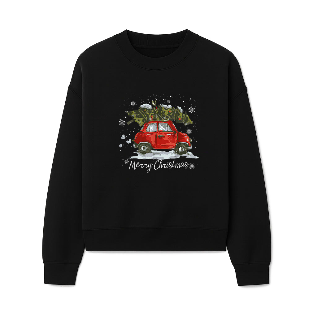 Vintage Wagon Christmas Sweatshirts 06-10-2025