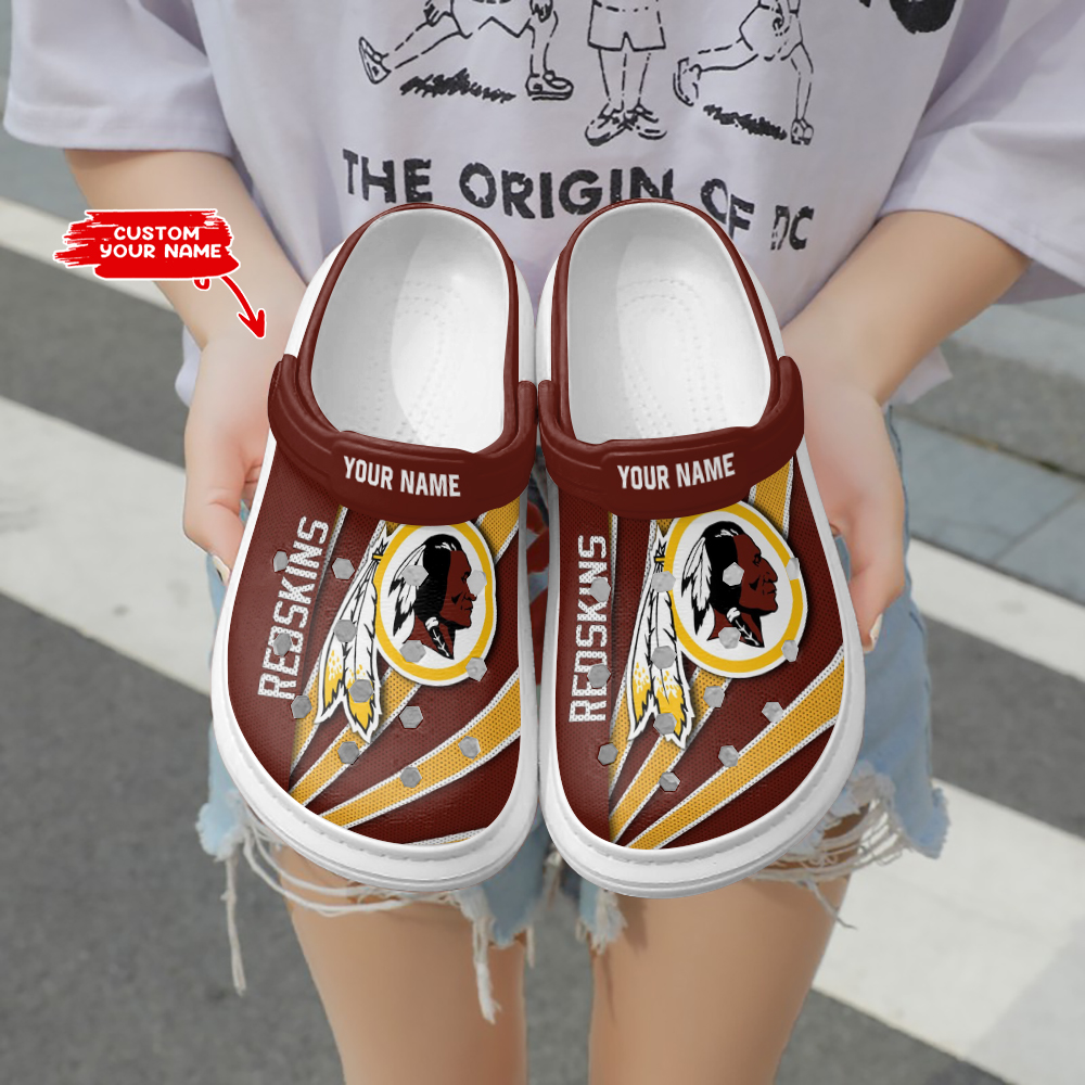 Washington Commanders Personalized Limited Clog BGCR359