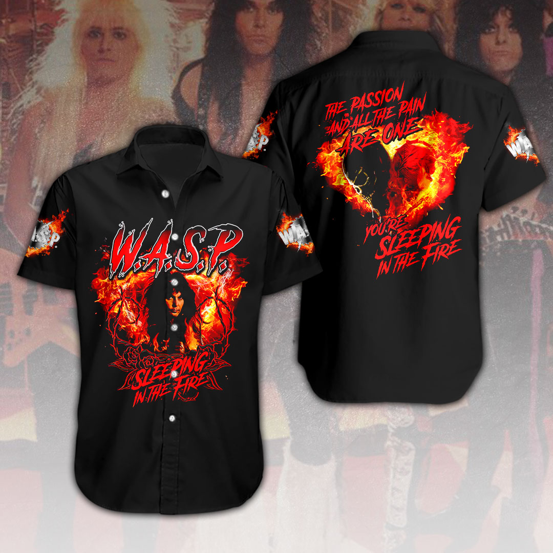 WASP Music Hawaiian Shirt Gifts For Fans