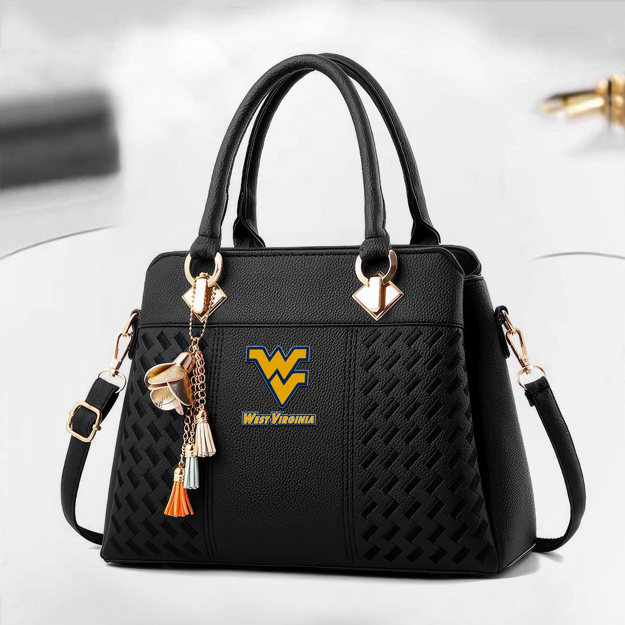 West Virginia Mountaineers Deluxe Handbag For Women 2025 Versions, Sport Deluxe Handbag, Mothers Day Gift