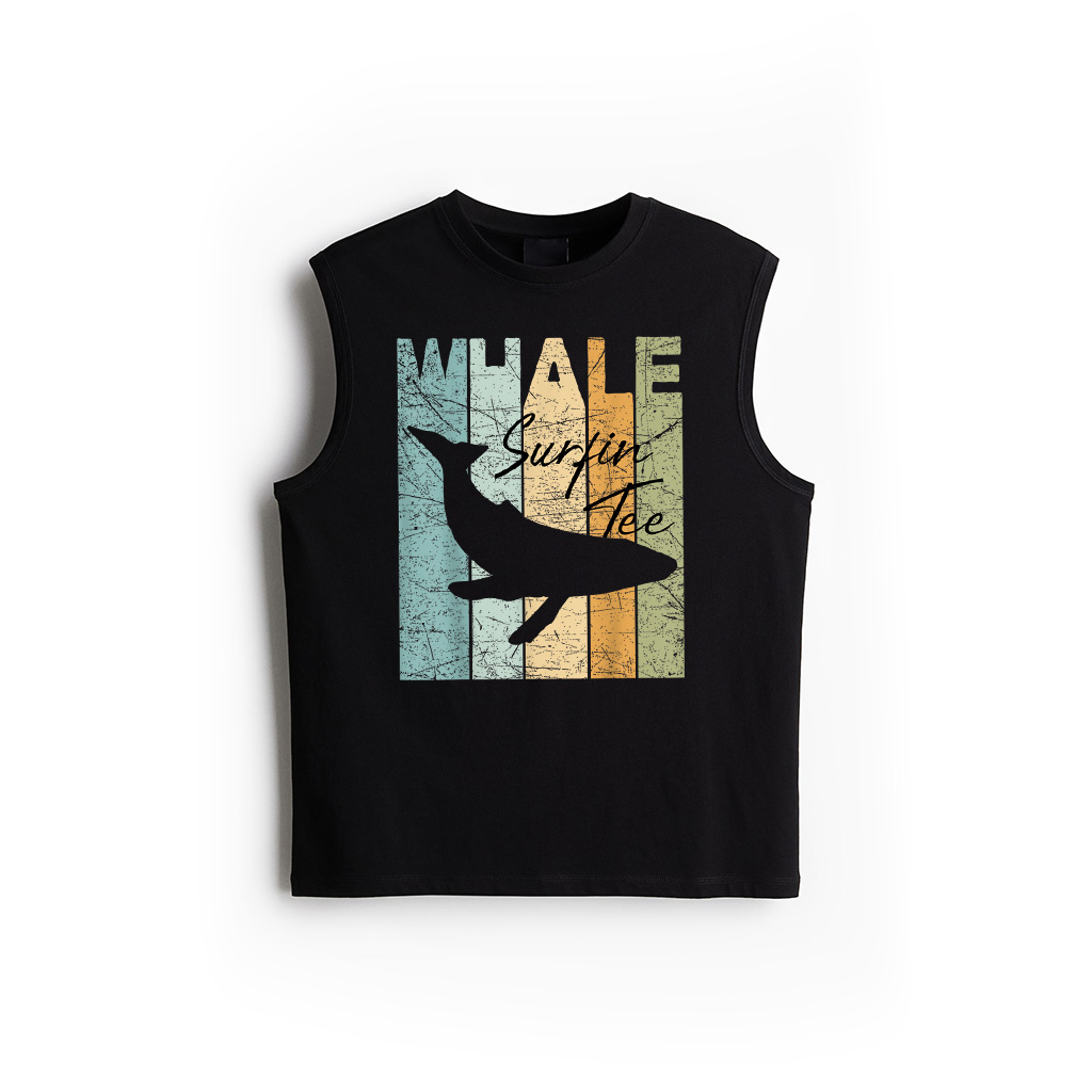 Whale Vintage Whale Lover Oceanology Retro Cetology Tank Top
